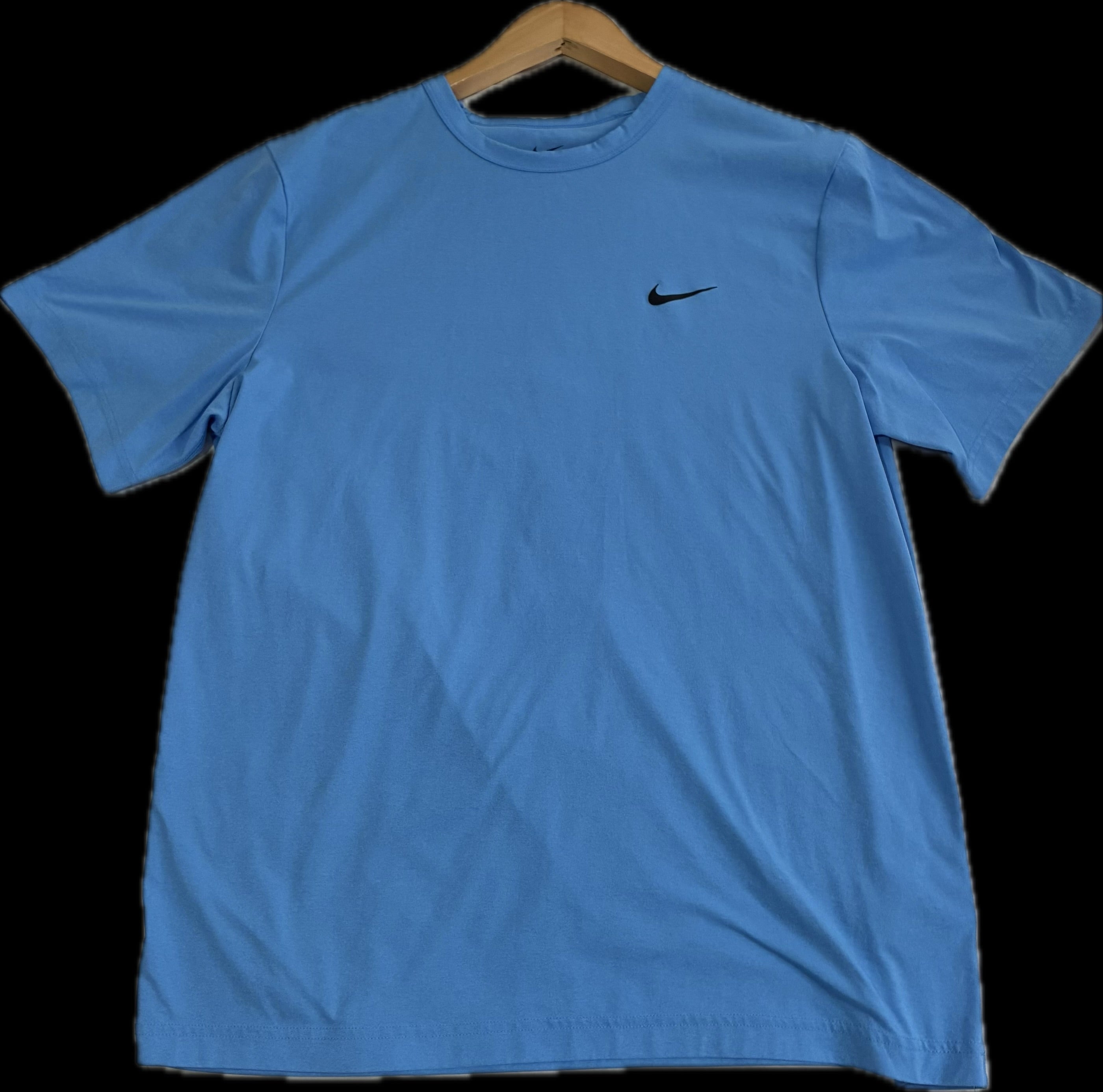Nike Dri Fit Powdered Blue T-Shirt Size Large