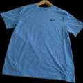 Nike Dri Fit Powdered Blue T-Shirt Size Large