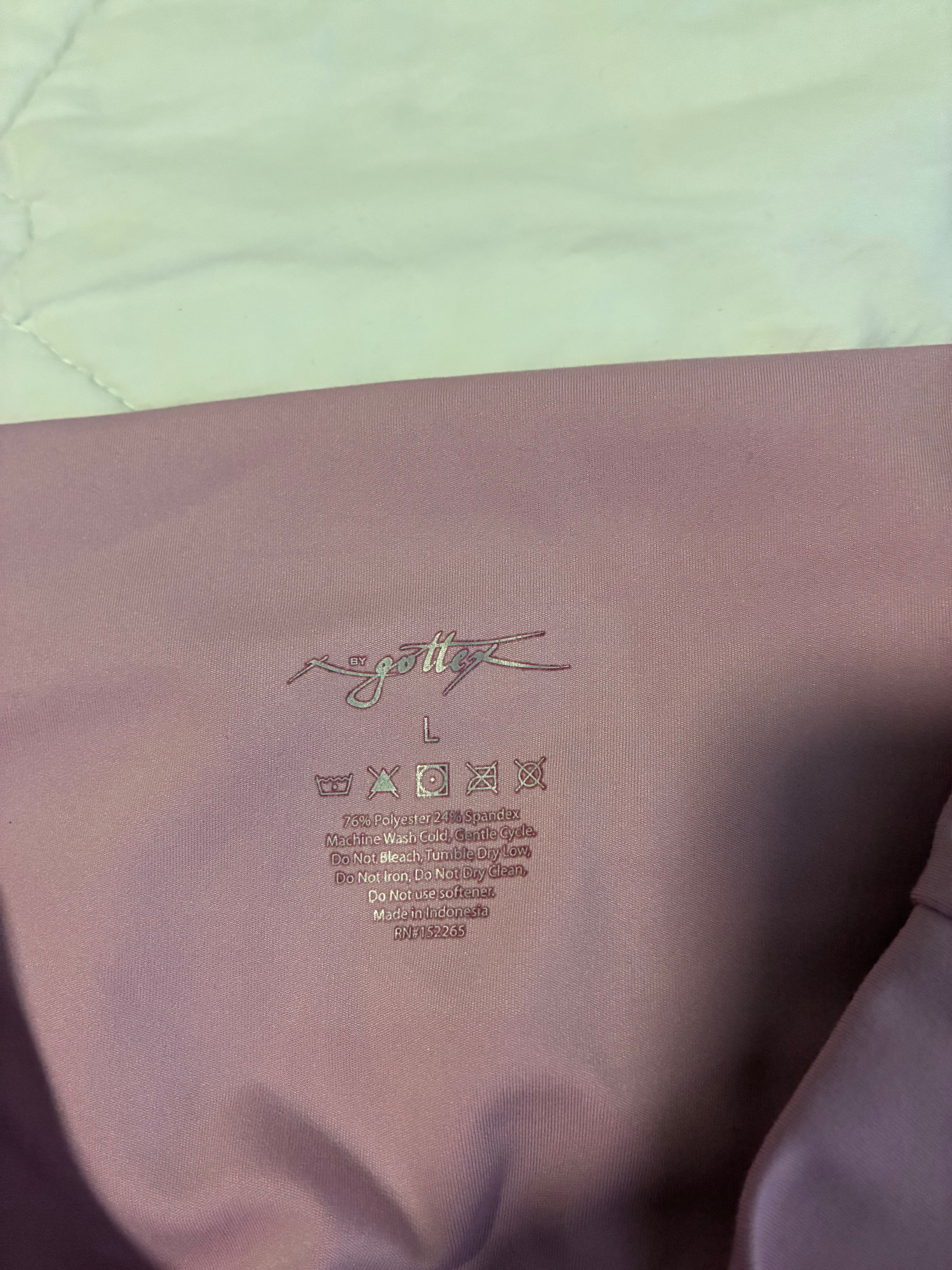 Gotten Pink Leggings – Women’s Size L, Excellent Condition