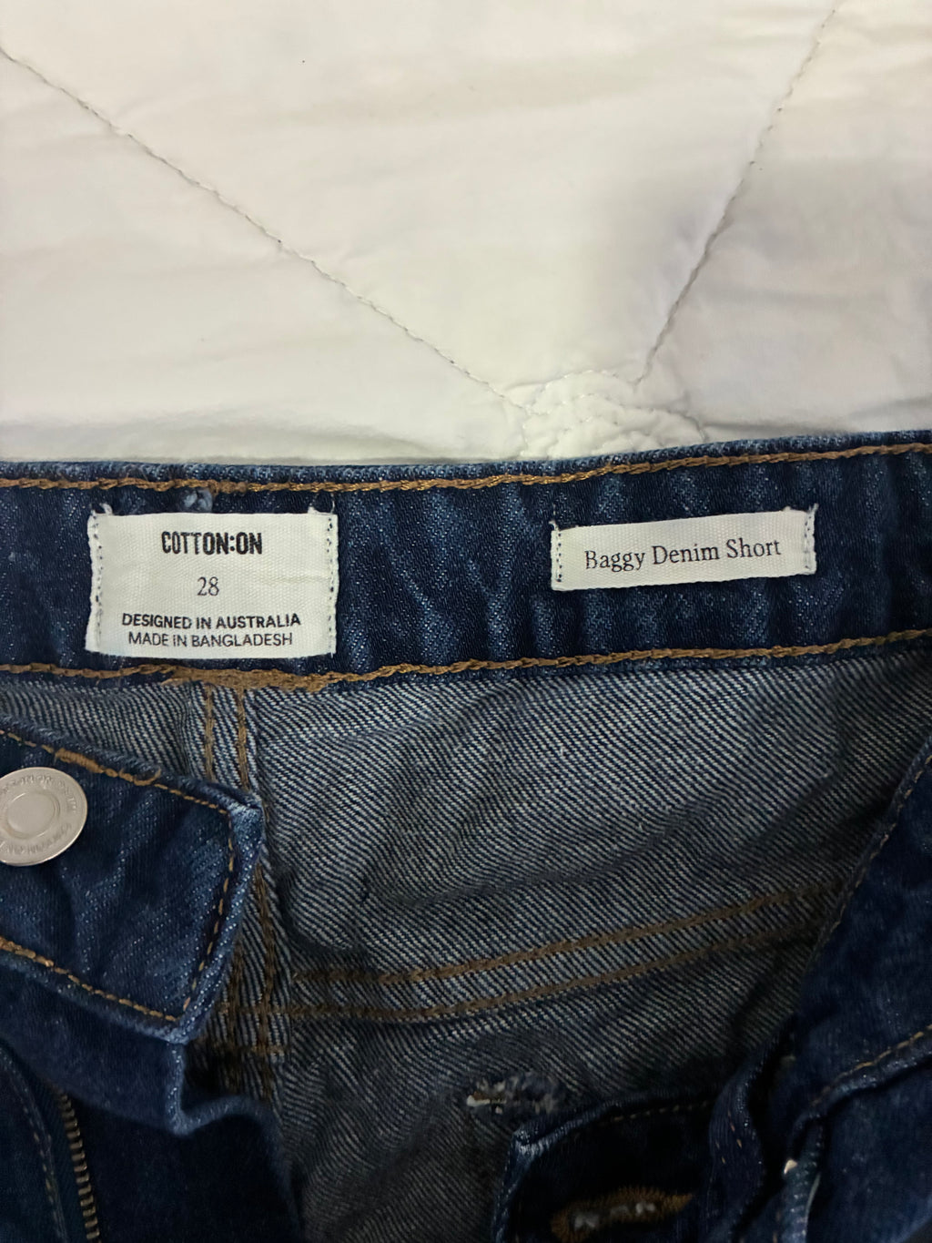 Cotton On Jean Shorts – Women’s Size 28, Excellent Condition