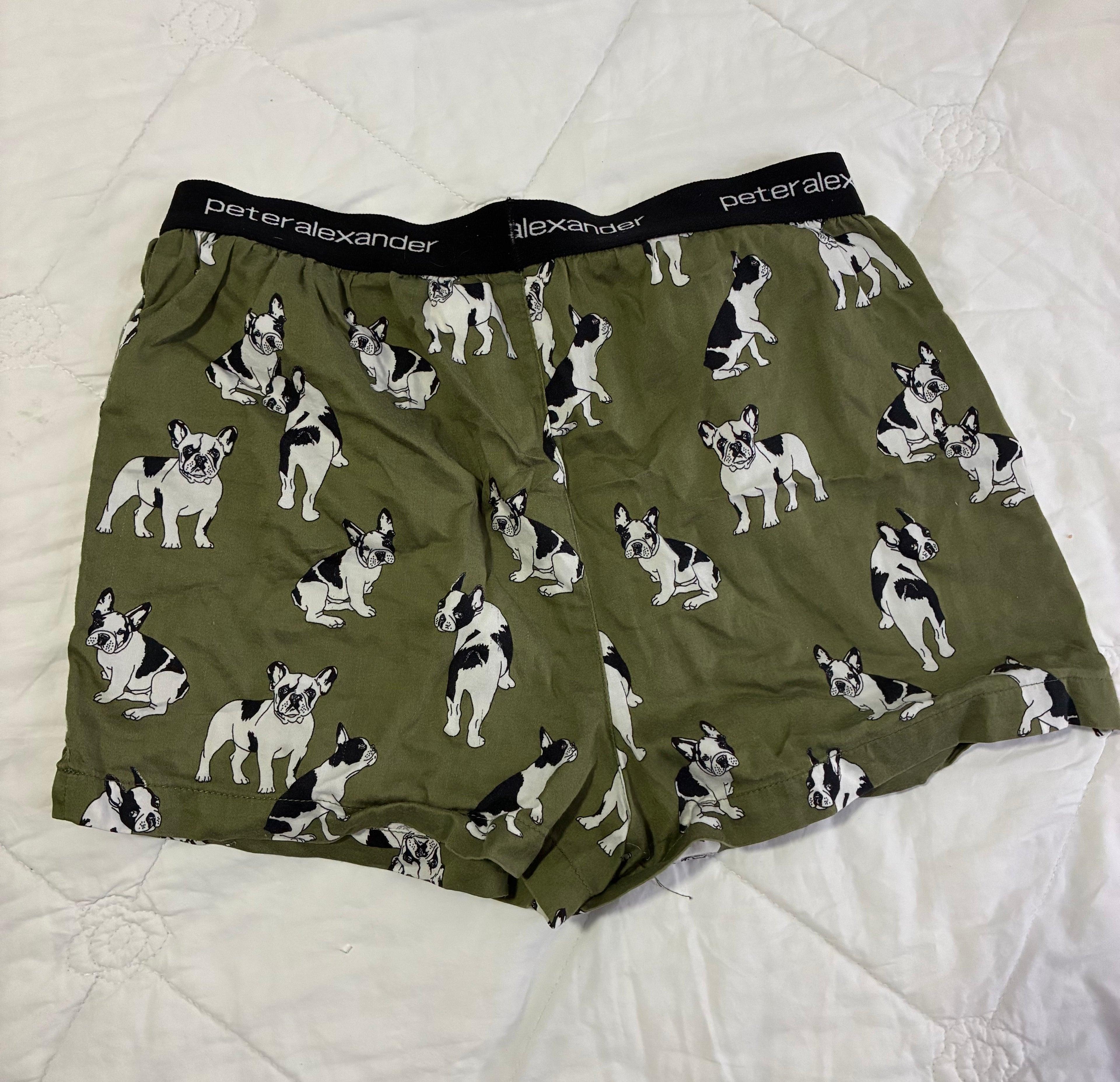 Peter Alexander Green Pajama Pants – Boys Size 12, Excellent Condition