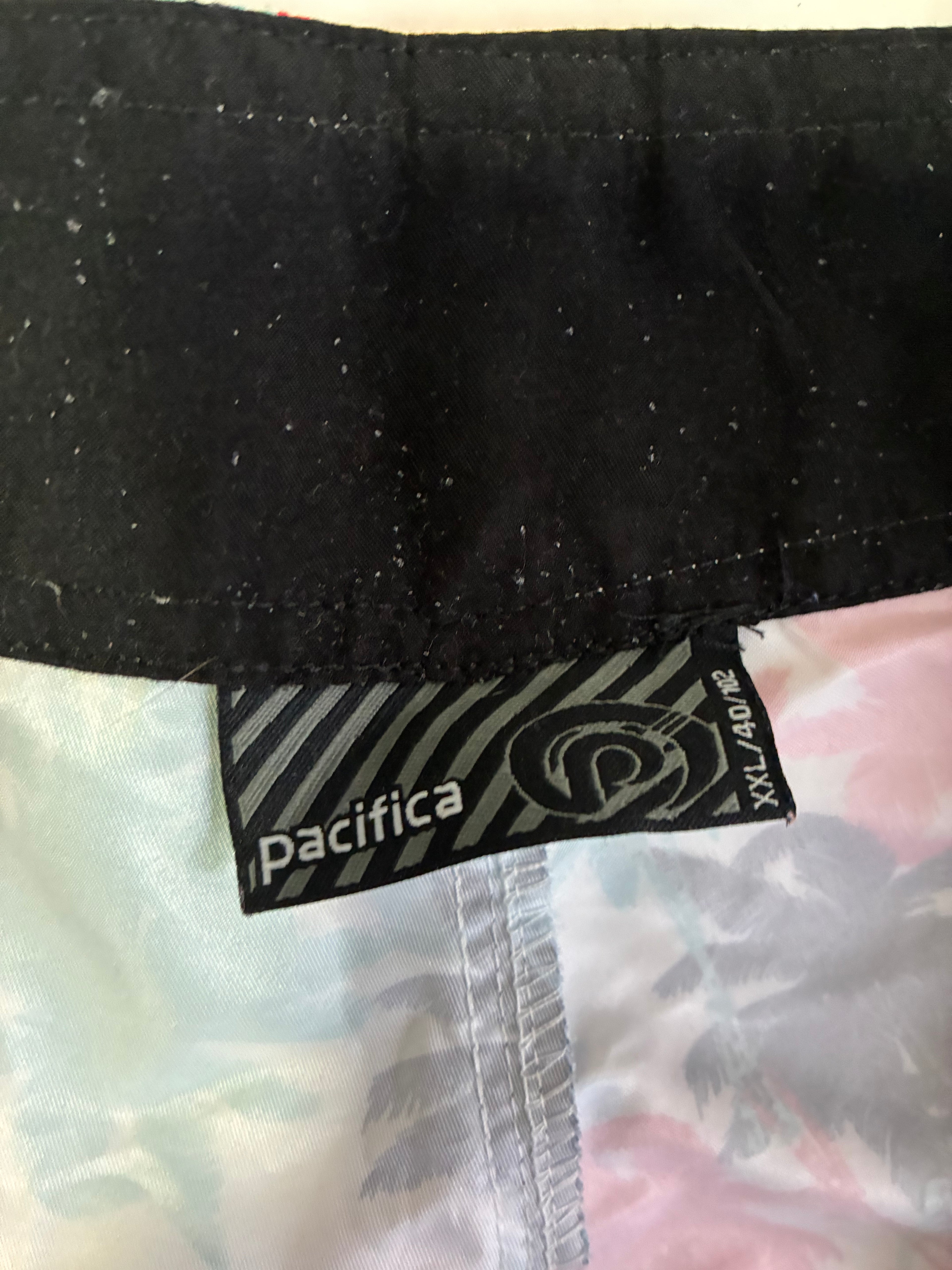 Pacifica Multi-Color Board Shorts – Men’s XL, Fun &amp; Comfortable