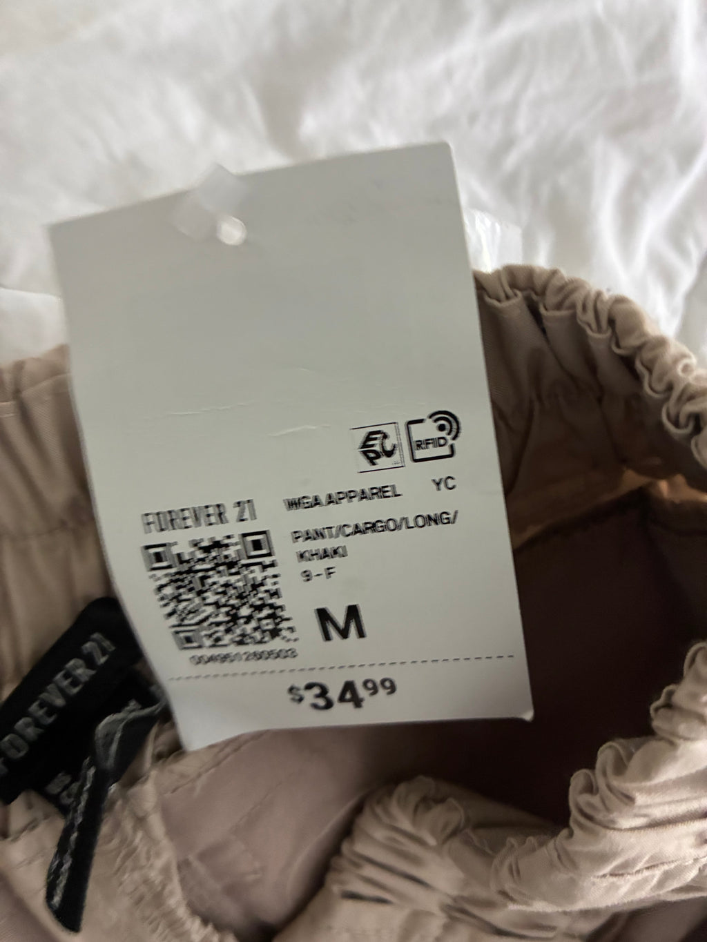 Forever 21 Cargo  Long Khaki Size Medium NEW!!!