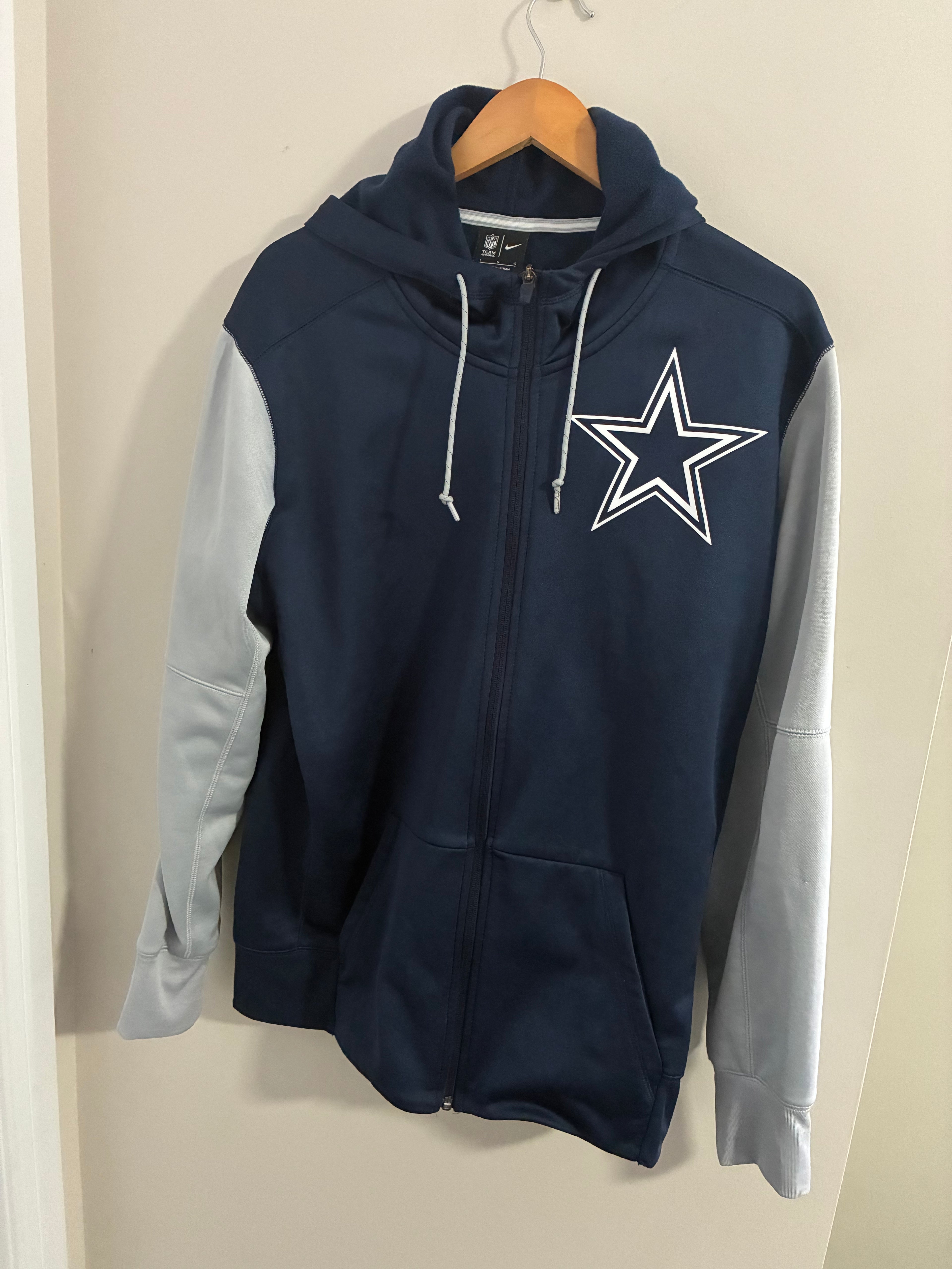 🧥 Dallas Cowboys NFL Ultra Game Full-Zip Knit Hoodie – Men’s Size XL