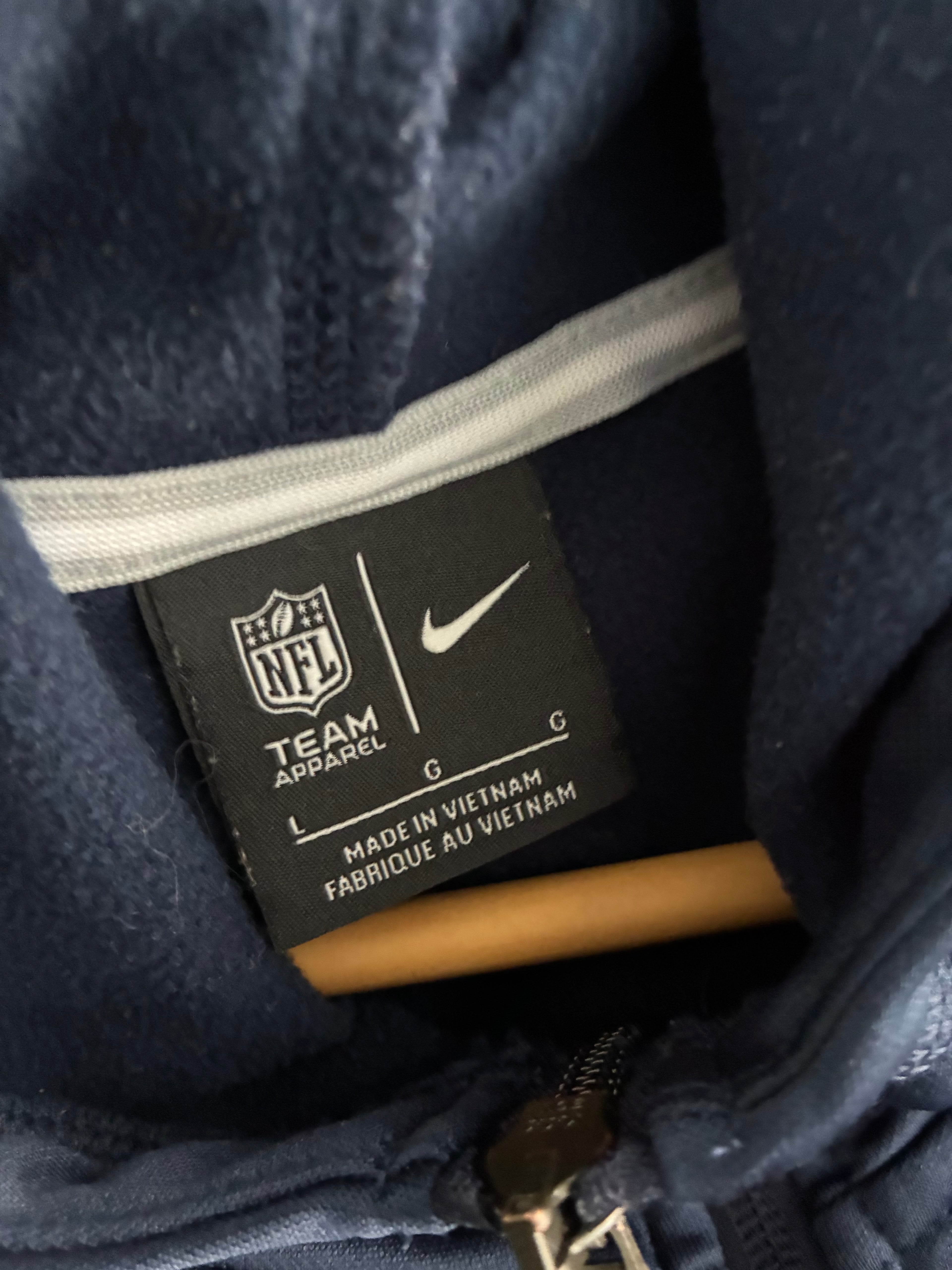 🧥 Dallas Cowboys NFL Ultra Game Full-Zip Knit Hoodie – Men’s Size XL